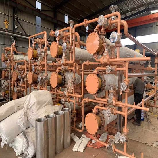 ステンレス鋼 (SS) 304 316/チタン/ニッケル/ハステロイ スキッド プラットフォーム ユニット U チューブ バンドル シェルおよびチューブ熱交換器