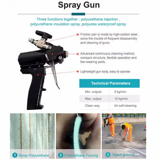 販売のための防水油圧リアクター ポリウレタン フォーム スプレー ポリ尿素コーティング機